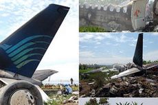 10 Tahun Lalu, Pesawat Garuda Tergelincir dan Terbakar di Yogyakarta