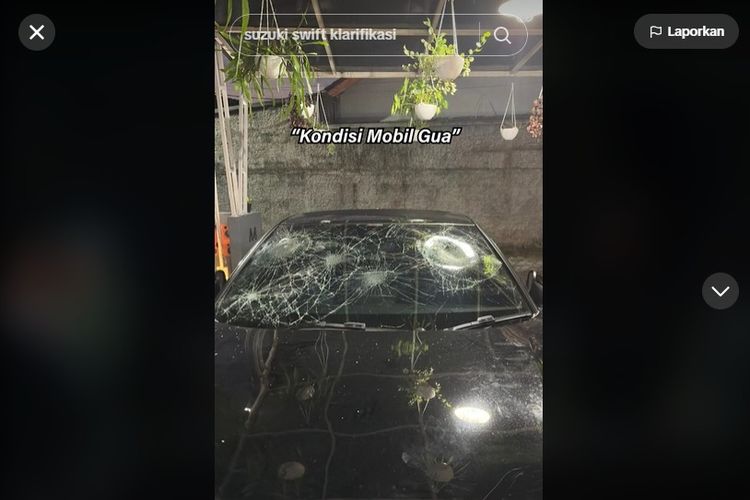 Video viral mobil dirusak massa karena diduga dituduh pengendara lain