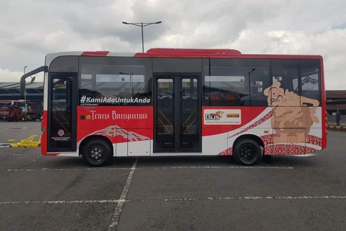 Bus Trans Banyumas akan beroperasi awal Desember 2021.