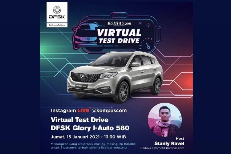 Virtual test drive DFSK Glory I-Auto