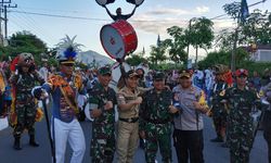 Ratusan Calon Perwira Membaur dengan Masyarakat Trenggalek