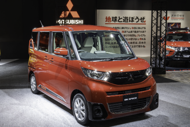 Kei Car listrik Mitsubishi eK X EV. 