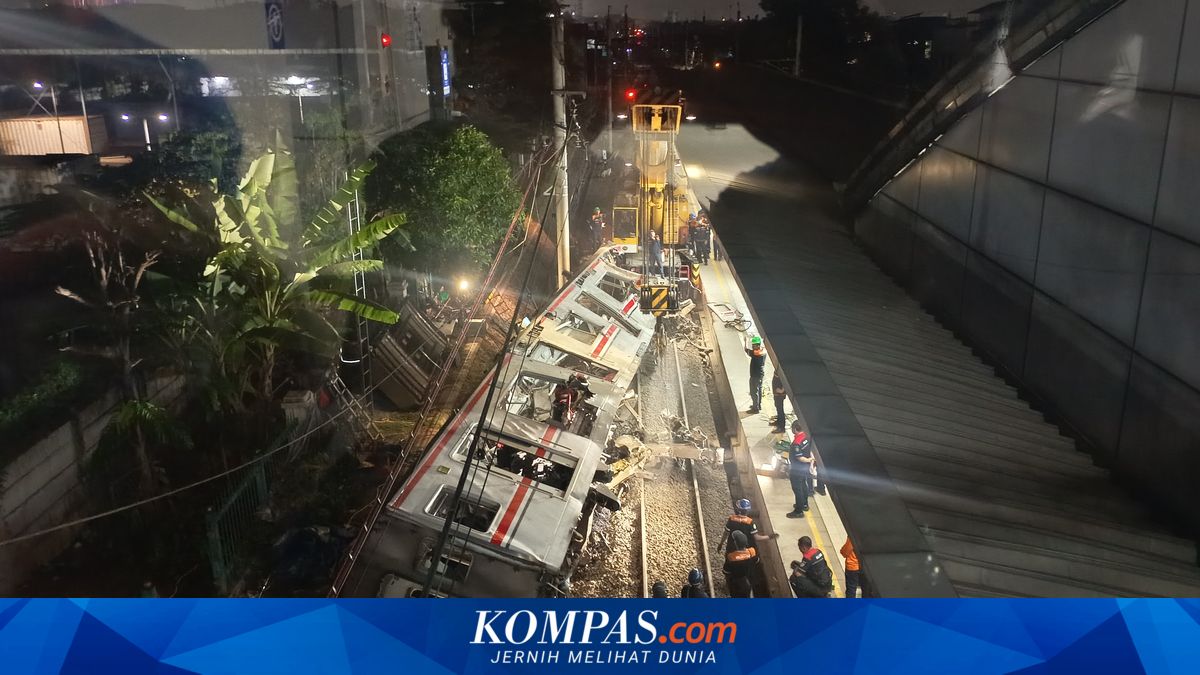 KNKT: KA Argo Bromo Sudah Mengerem 1,3 Km Sebelum Tabrak KRL di Bekasi Timur