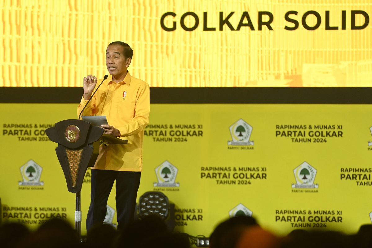 Tak Ada Nama Jokowi dan Gibran di Susunan Pengurus Partai Golkar