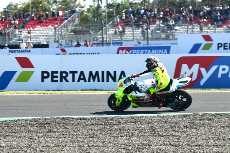 Pertamina menjadi sponsor utama penyelenggaraan Pertamina Grand Prix of Indonesia.