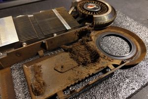 Kotor Parah! GPU Ini Rusak akibat Asap Rokok