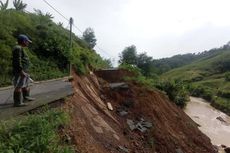 Banjir dan Longsor Landa Banyumas, Jalan Alternatif Menuju Brebes Putus