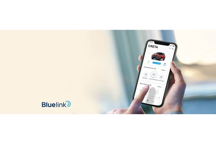 Teknologi Bluelink tingkatkan pengalaman pengemudi saat mengendarai connected car Hyundai.