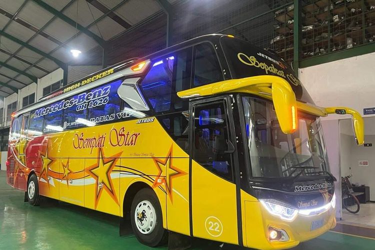 Bus AKAP baru PO Sempati Star 