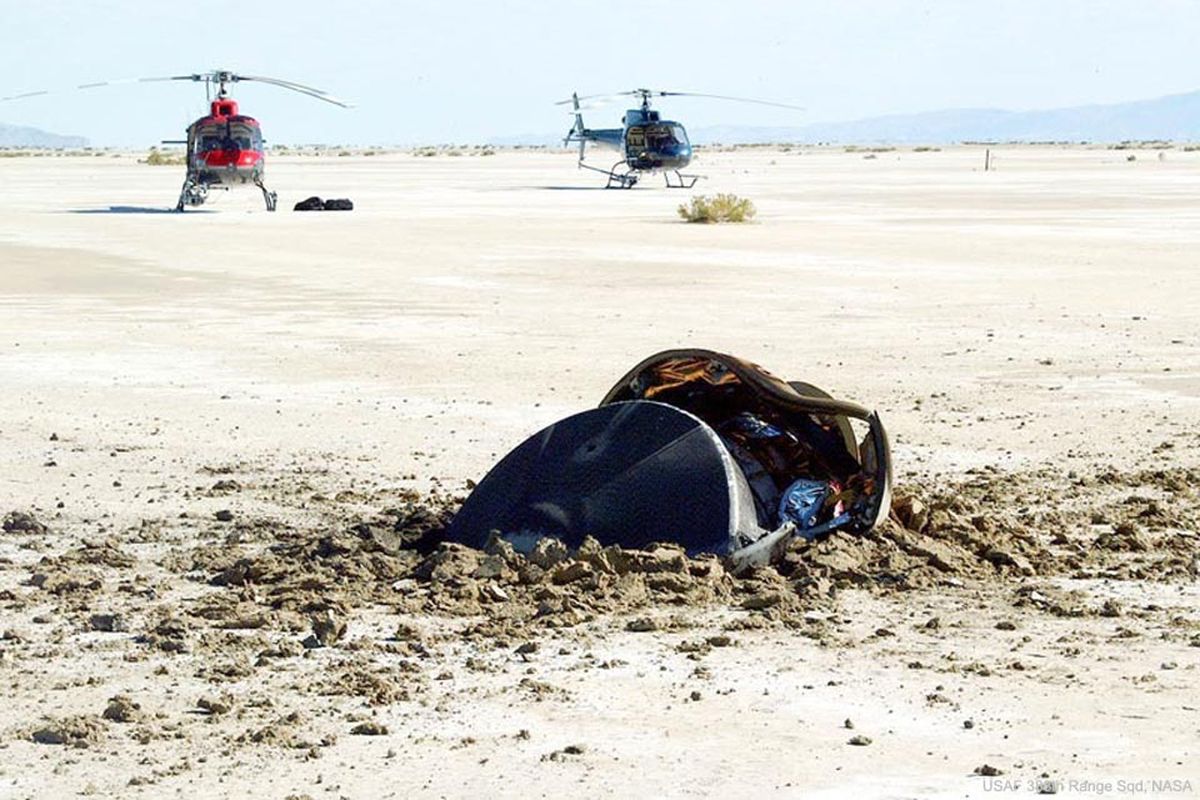 Piring Terbang Alami Kecelakaan Pendaratan di Gurun Utah