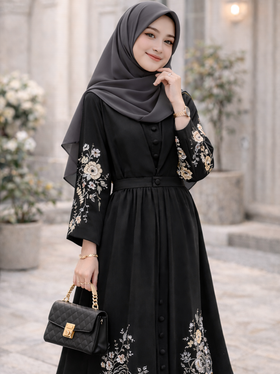 Tren Baju Lebaran 2026: Dark Grey Aman tapi Tetap Stylish