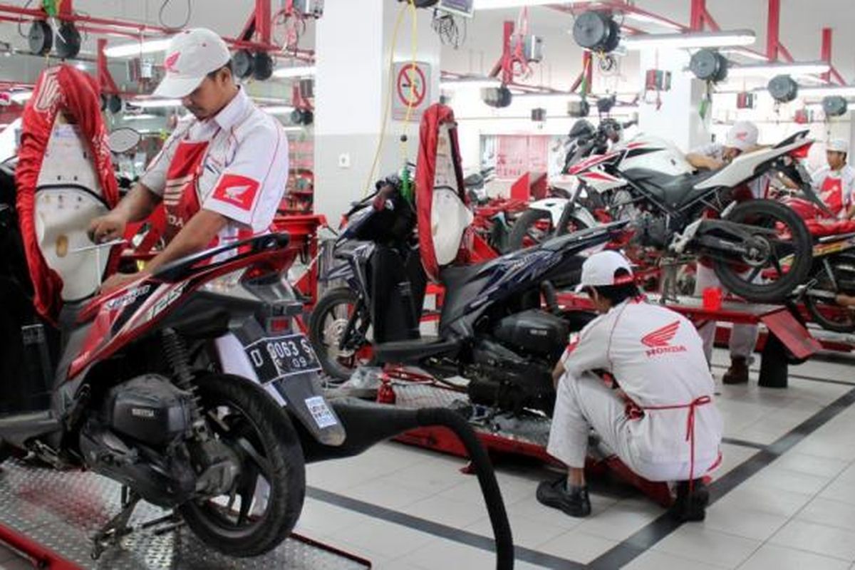 Bengkel resmi Honda di Jawa Barat buka setiap hari.