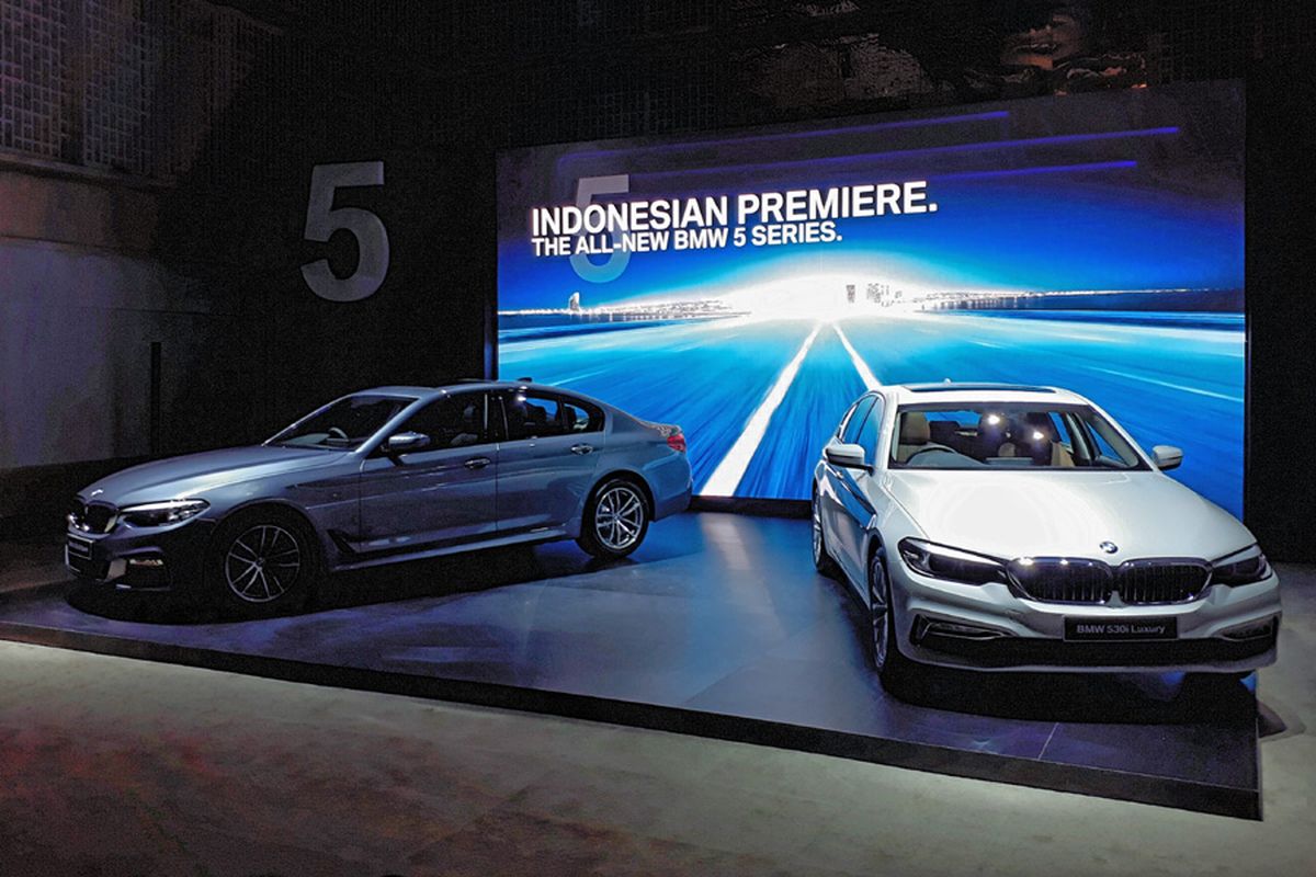 Penampilan BMW Seri 5 terbaru.