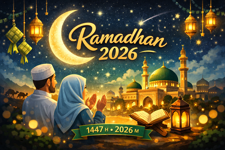Ilustrasi Poster dan Link Download Ramadhan 2026.