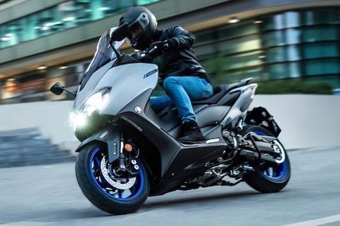 Yamaha Sedang Kembangkan T-Max Tiga Roda