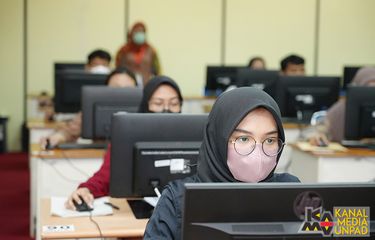 UTBK SNBT 2023 di Unpad. 
