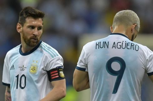 Sergio Aguero Bisa Jadi Kunci Masa Depan Lionel Messi di Barcelona