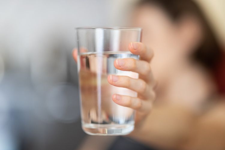 Air putih yang merupakan sebutan untuk air minum.