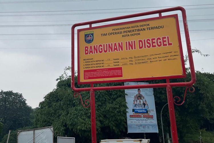 Kondisi Rumah Makan di Depok yang Disegel Pemkot Imbas Tak Punya IMB
