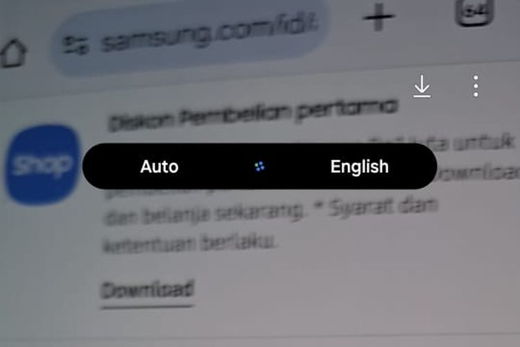 Fitur Bixby Vision di ponsel Samsung Galaxy A35.