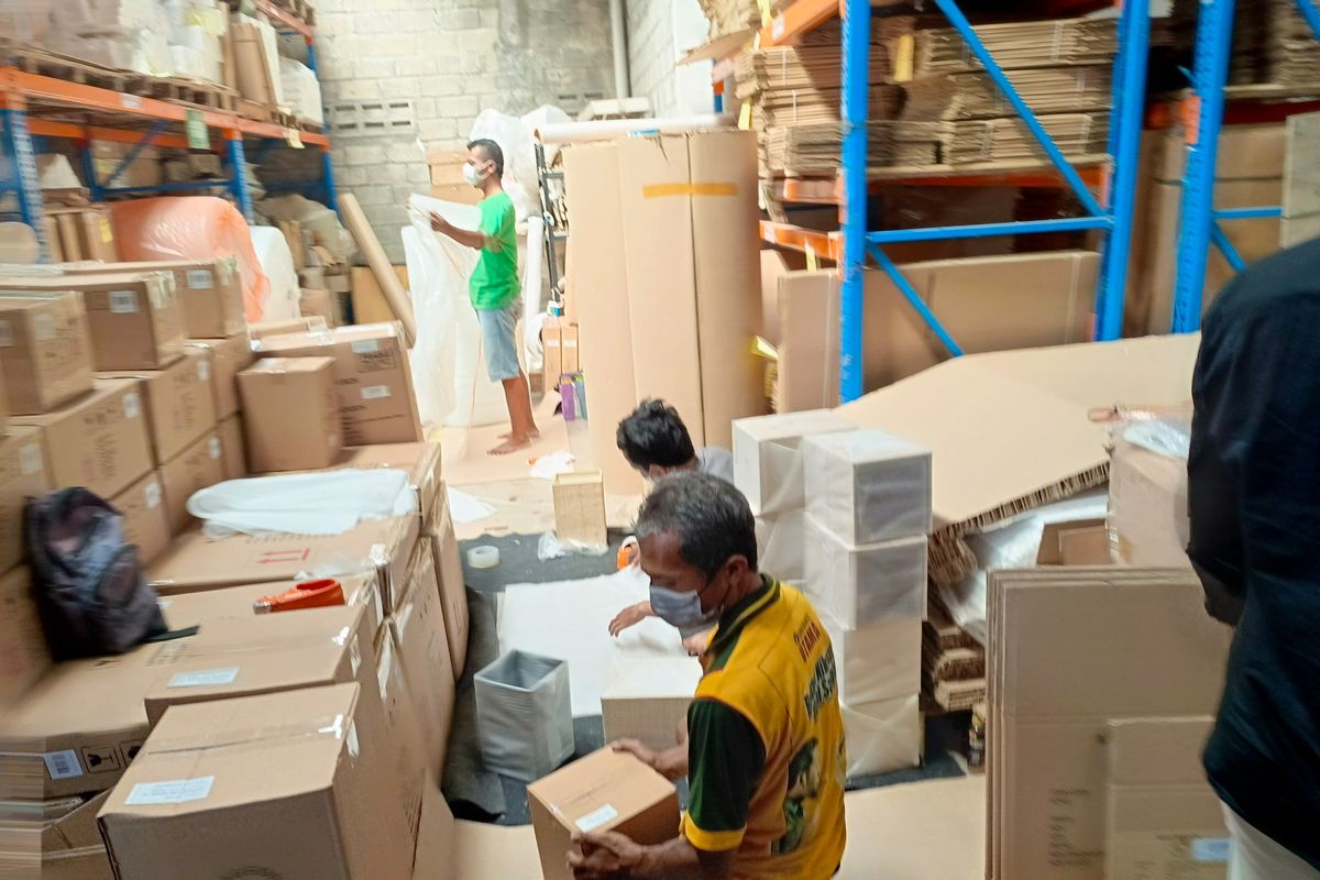 Pengemasan Produk kerajinan Siji Lifestyle