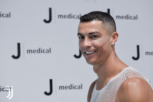 Tiba di Turin, Cristiano Ronaldo Jalani Tes Medis di Juventus