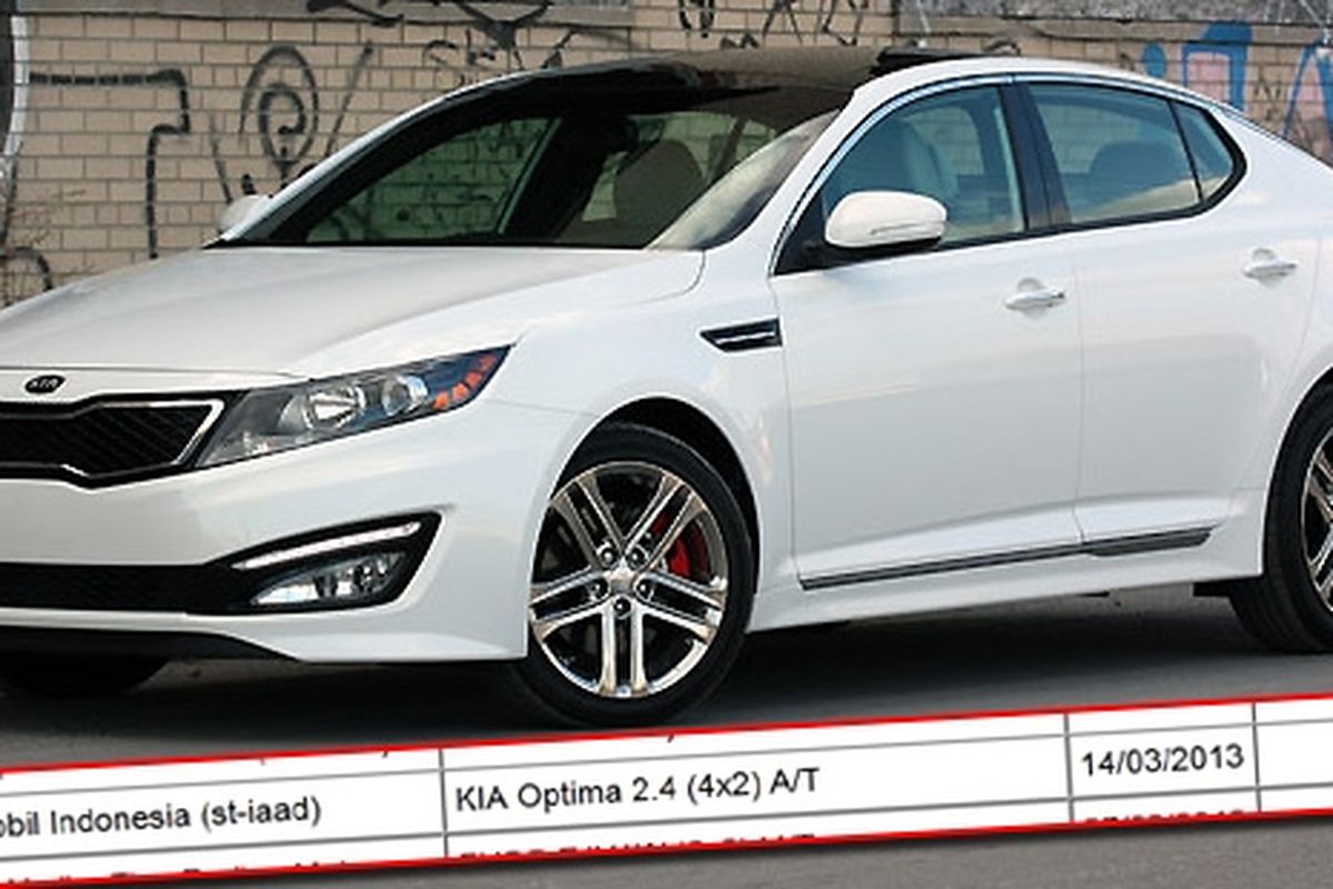 Kia Optima siap mengaspal tahun ini