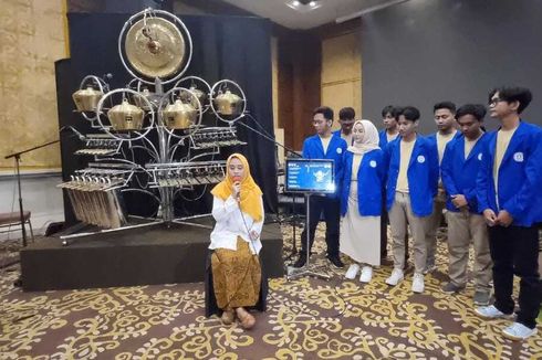 Dulu Tak Punya Teman Belajar Gamelan, Noval Kini Ikut Kembangkan Gamelan Robot di Udinus Semarang 