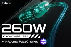 Infinix Umumkan Teknologi Fast Charging 260W, Diklaim Bisa Isi Daya Penuh 8 Menit Saja
