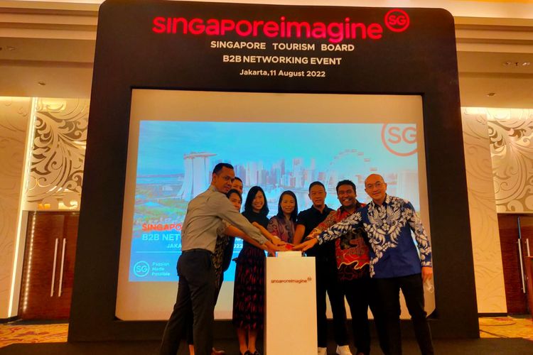 Sebagai bagian dari kampanye Singaporeimagine, STB menggelar acara Singapore Networking Session (B2B Tabletop) di Hotel JS Luwansa, Jakarta, Kamis (11/8/2022).  Acara ini bertujuan menghubungan agent travel Indonesia menjalin kerja sama dengan partner wisata Singapura untuk menghadirkan paket wisata menarik. 