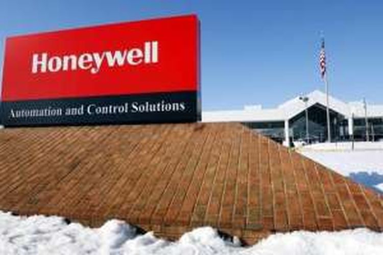 Ilustrasi logo Honeywell.