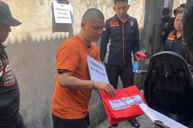 Pelaku mutilasi kekasih di kontrakan, Alvi Maulana, Rabu (17/9/2025).