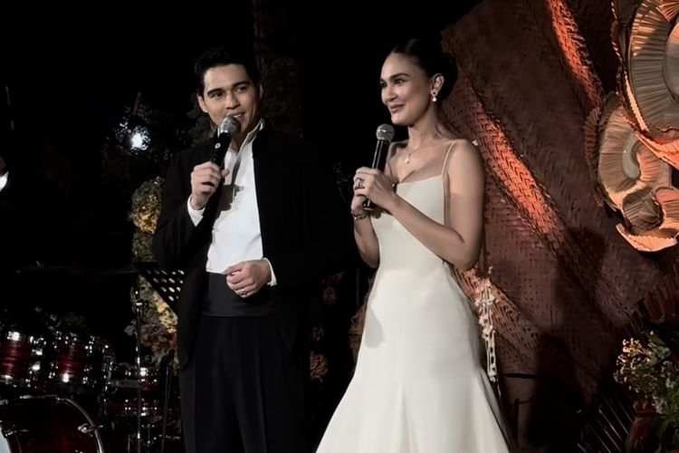 Intip Busana Resepsi Pernikahan Luna Maya dan Maxime Bouttier, Bergaya Klasik Elegan