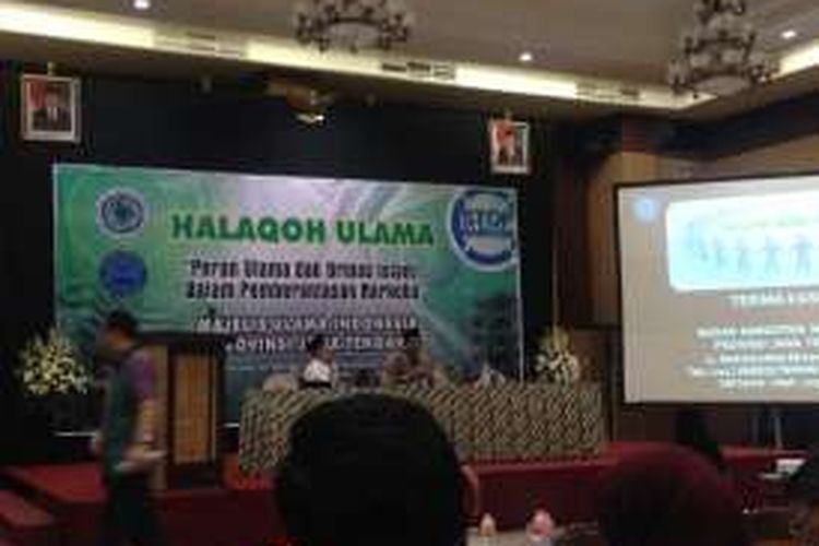 Halaqah anti narkoba di Semarang, Sabtu (22/10/2016)