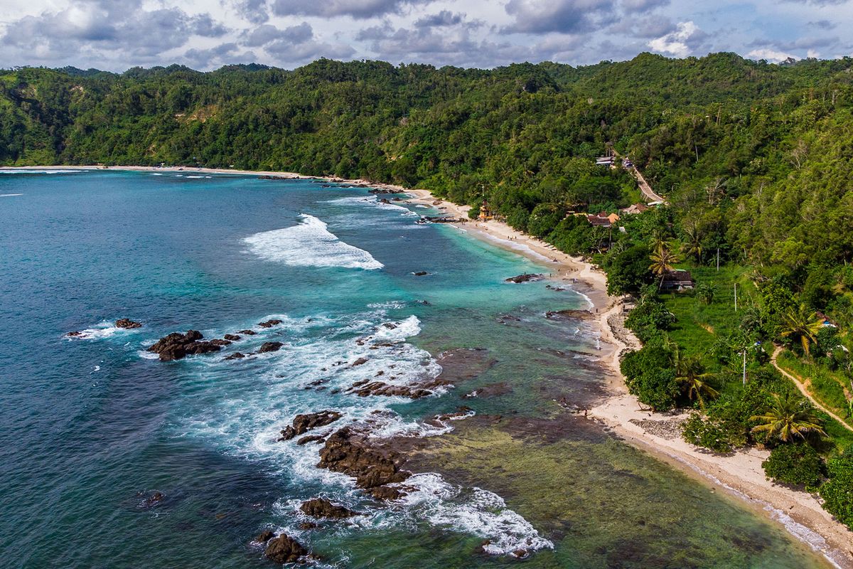 Pantai Wediombo, Gunungkidul.