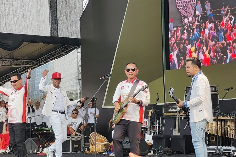 Panglima TNI-Kapolri Bawakan Lagu Dewa 19 dan 