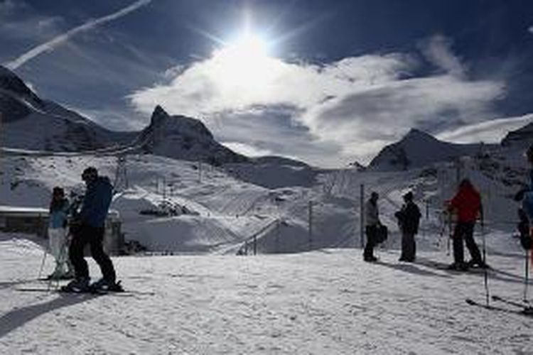 Surga Ski di Matterhorn