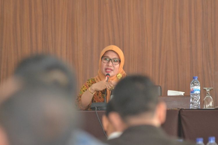  Kordinator Divisi Pelanggaran dan Penanganan, Bawaslu RI, Ratna Dewi Petalolo di Bengkulu