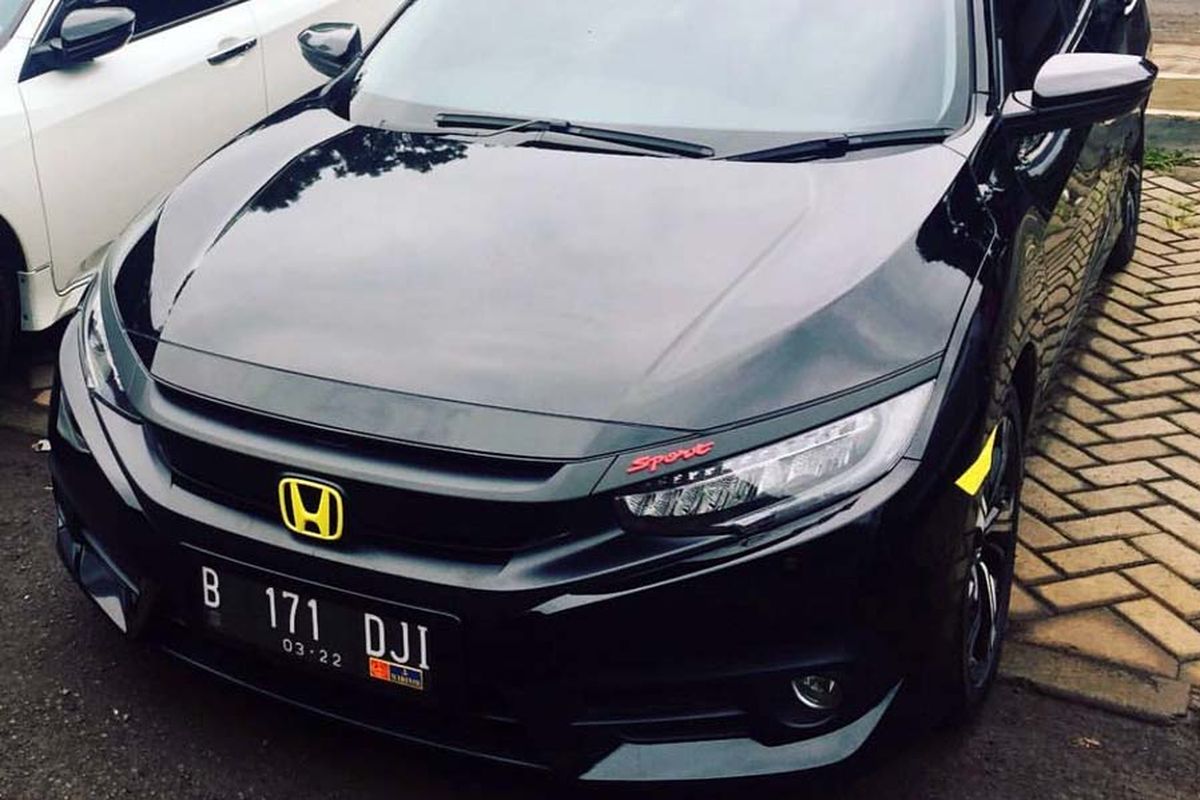 Honda Civic Turbo milik Eko Agus Sistiaji, konsumen yang mengajukan gugatan ke Honda Prospect Motor