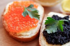 Kaviar, Makanan Mewah untuk Raja Salman Selama di Pesawat