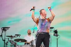 Chris Martin Singgung soal Kemanusiaan di Konser Coldplay Jakarta