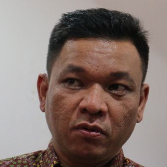 Wakil Sekretaris Jenderal DPP Partai Golkar Ace Hasan Syadzily ketika ditemui, di kantor Saiful Mujani Research & Consulting (SMRC), Jakarta, Kamis (2/11/2017). 