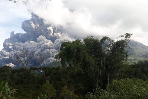 Pasca-erupsi, Aktivitas Gunung Sinabung Mulai Berangsur Turun