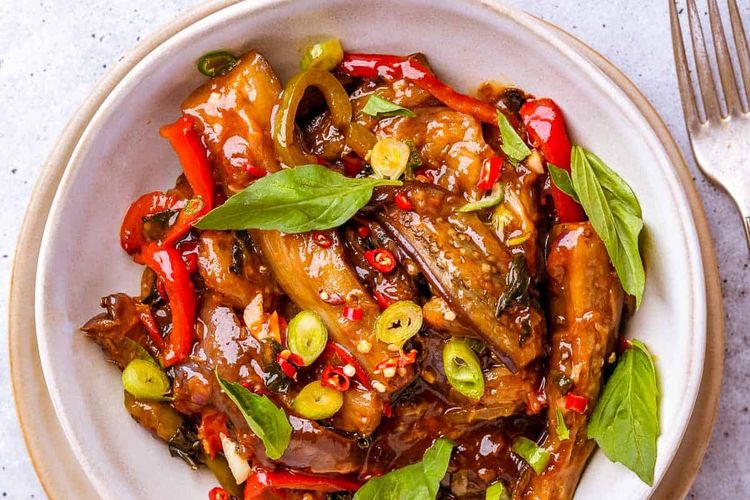 Resep Terong Kemangi Thailand, Bumbunya Meresap dan Kaya Rasa