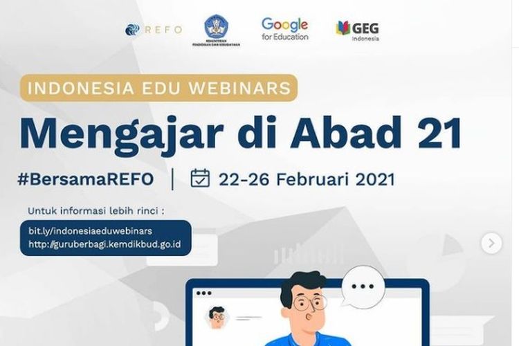 Webinar Keterampilan Mengajar Abad 21 dari Kemendikbud