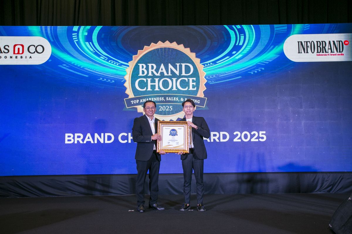 Kelaya meraih Brand Choice Award 2025 untuk kategori Vitamin Rambut dari Tras N Co Indonesia dan Infobrand.