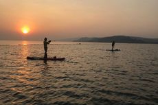 Ekshibisi Olahraga Dayung dan Kayak Digelar di Waduk Jatiluhur
