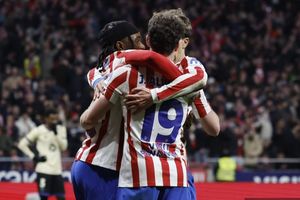 Hasil Atletico Madrid Vs Barcelona 4-0, Eric Garcia Cetak Gol Bunuh Diri dan Dapat Kartu Merah