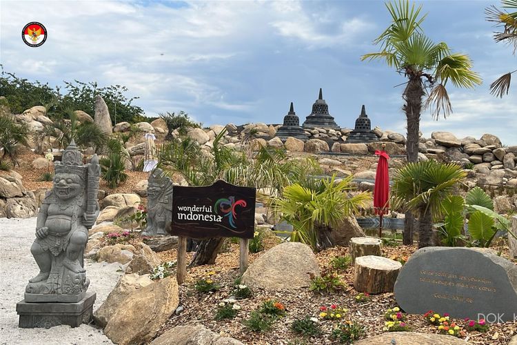 Intip Taman Indonesia Terbesar di Perancis, Jardin Indonésien-I Ketut Wirta