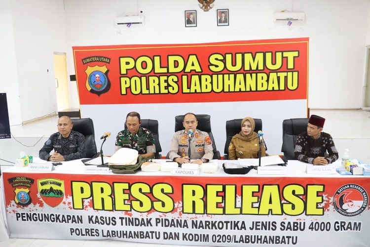 Kurir Jaringan Malaysia Ditangkap di Bus ALS Bawa 3,87 Kg Sabu, Dijanjikan Rp 80 Juta